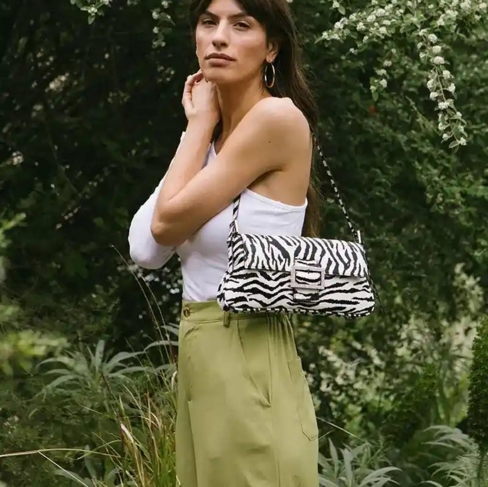 Animal Print Shoulder Bag - Fay Hobo Moda Luxe